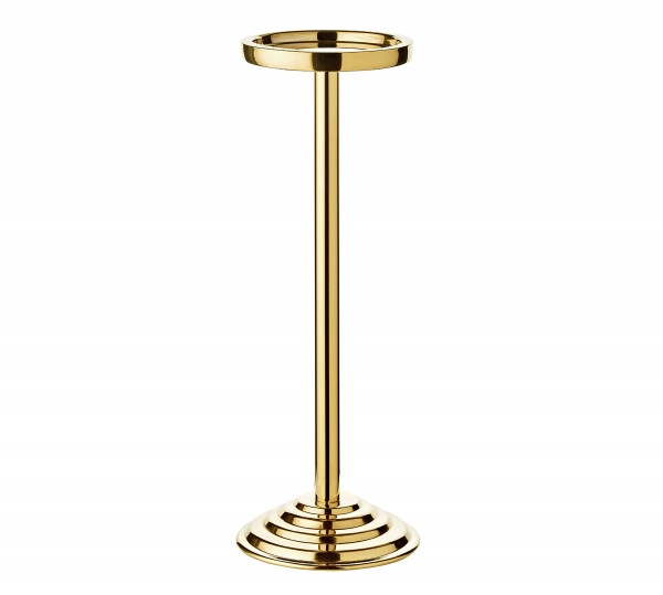 Edzard Capri Sektkühler mit Ständer, Edelstahl hochglanzpoliert goldfarben, außen gemustert, Höhe 85 cm-Sektkühler-Stil-Ambiente-7254 Edzard Capri Sektkühler mit Ständer, Edelstahl hochglanzpoliert goldfarben, außen gemustert, Höhe 85 cm-Sektkühler-Stil-Ambiente-7254