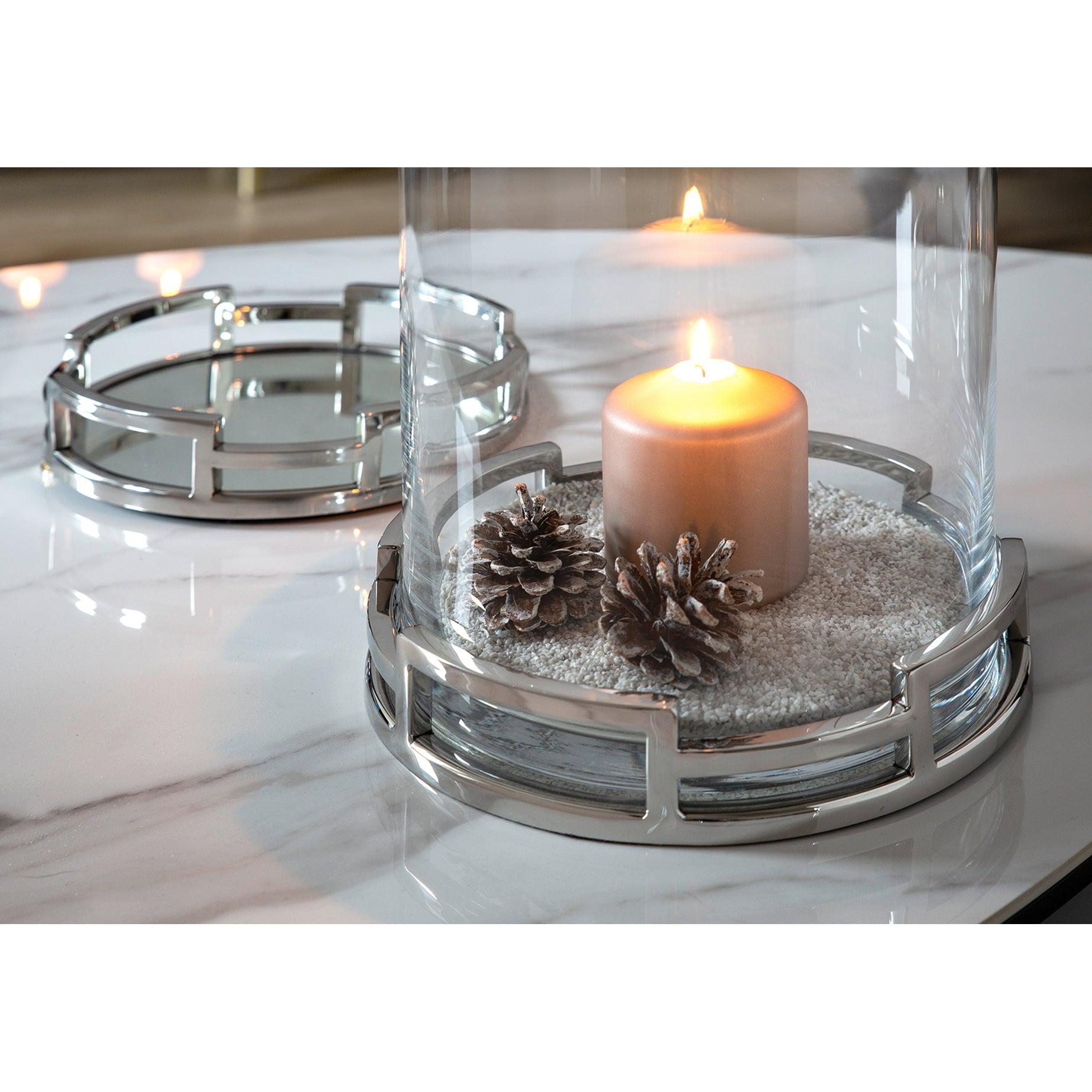 Fink Living HOMMAGE Windlicht mit Glas-4042911461040-Stil-Ambiente-146104