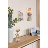 Fink Living Pietra Kerzenhalter mit Glas-4042911420702-Stil-Ambiente-142070