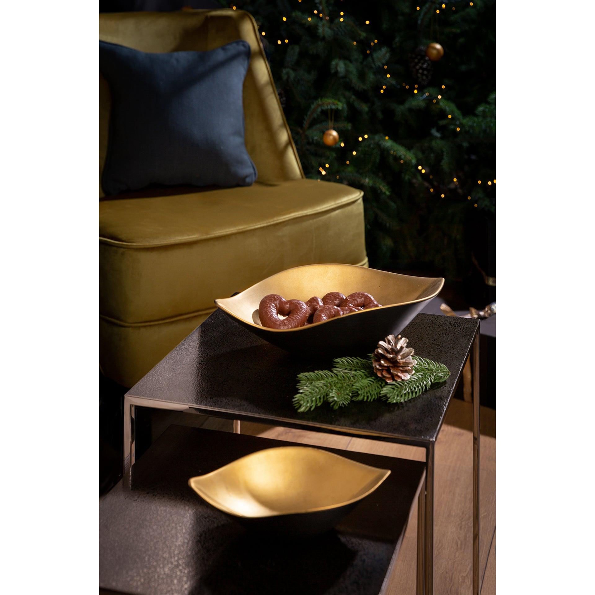 Fink Living Sibell Blattschale gold-4042911260490-Stil-Ambiente-126049