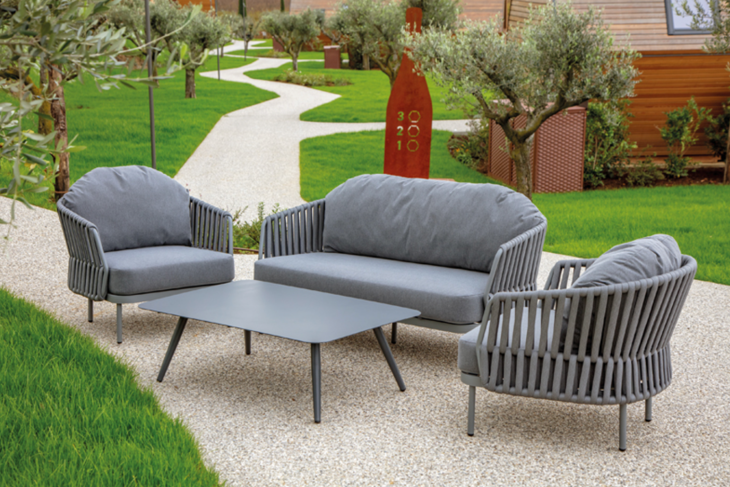 Grattoni Lounge Set Soho-Stil-Ambiente-