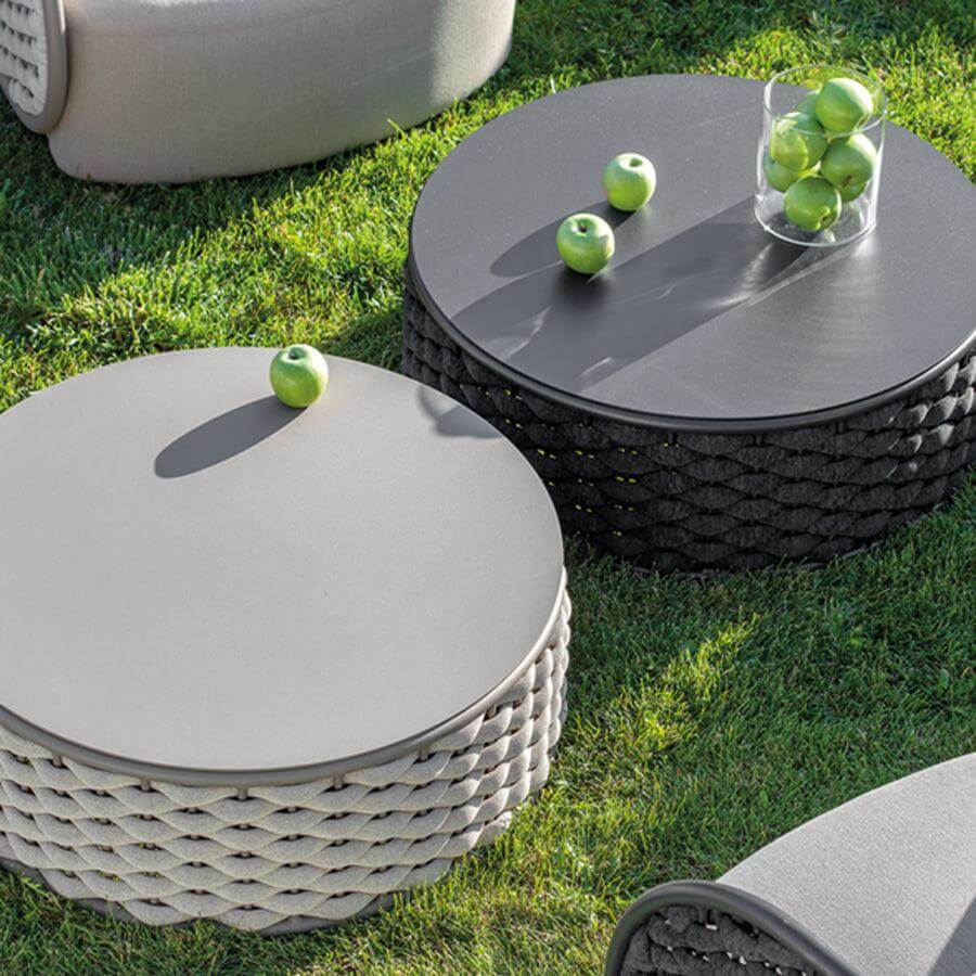 Grattoni Mojo Garten Lounge Set: Luxuriöses 4-teiliges Outdoor-Ensemble-Stil-Ambiente-