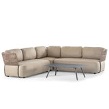 Grattoni Soft Garten Lounge Set - 2 x Sofa plus 1 Eckteil-www.Stil-Ambiente.de-Softmodular