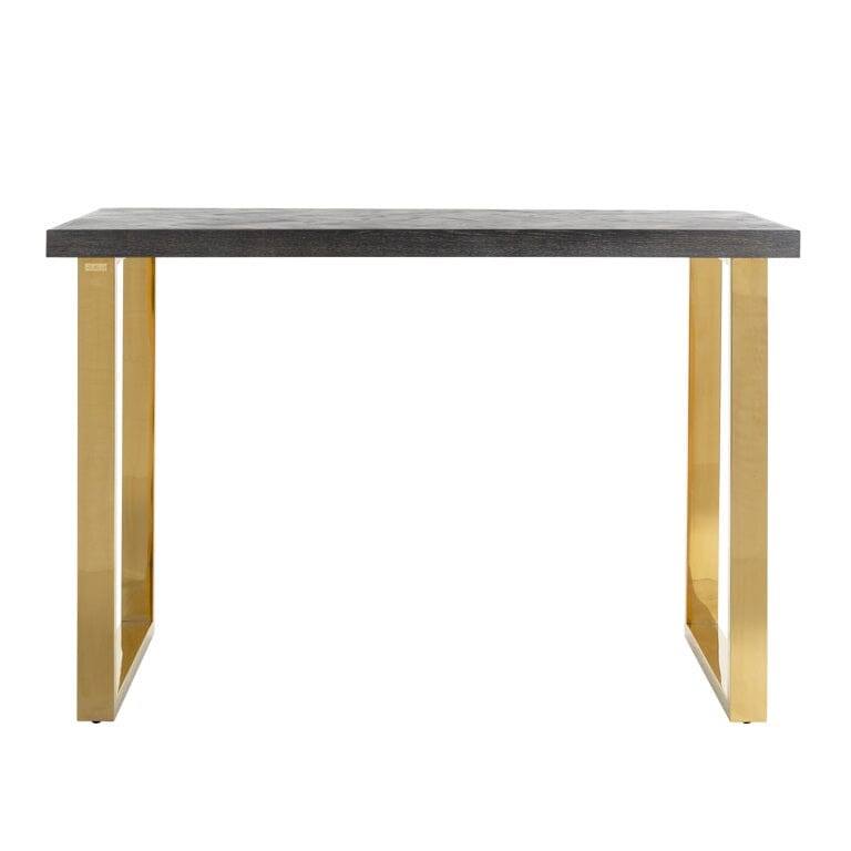 Richmond Interiors Bartisch Stehtisch Blackbone Gold 160 Bar Tisch-Bartisch-Stil-Ambiente