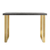 Richmond Interiors Bartisch Stehtisch Blackbone Gold 160 Bar Tisch-Bartisch-Stil-Ambiente