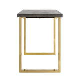 Richmond Interiors Bartisch Stehtisch Blackbone Gold 160 Bar Tisch-Bartisch-Stil-Ambiente