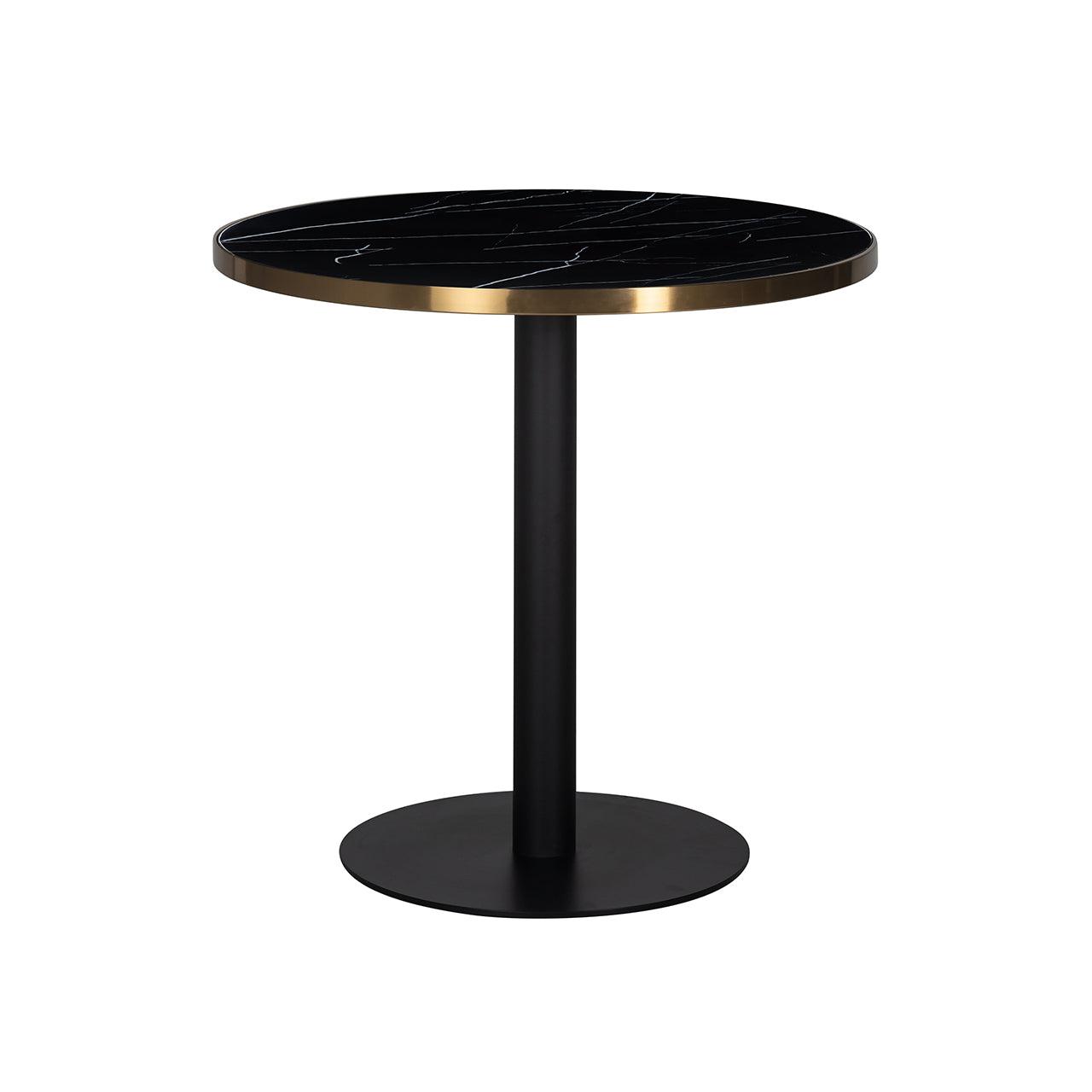 Richmond Interiors Esstisch Zenza Black / 80 cm x 80 cm x 75 cm-8720621676515-Stil-Ambiente-7226