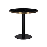 Richmond Interiors Esstisch Zenza Black / 80 cm x 80 cm x 75 cm-8720621676515-Stil-Ambiente-7226