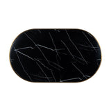 Richmond Interiors Esstisch Zenza oval (Black) / 70 cm x 120 cm x 75 cm-8720621676522-Stil-Ambiente-7227