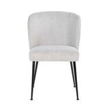 Richmond Interiors Fallon Stuhl Samt White Boucle (Lagerware)-8720621662600-www.Stil-Ambiente.de-S4507 WHITE BOUCLÉ- L