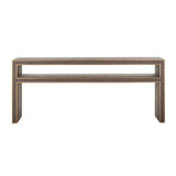 Richmond Interiors Konsolentisch Konsole Wandtisch Classio (Brushed Gold)-Konsole-Stil-Ambiente-8720621605324