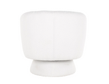 Richmond Interiors Sessel Drehstuhl Senna White Furry-Sessel-Stil-Ambiente-8720621682288