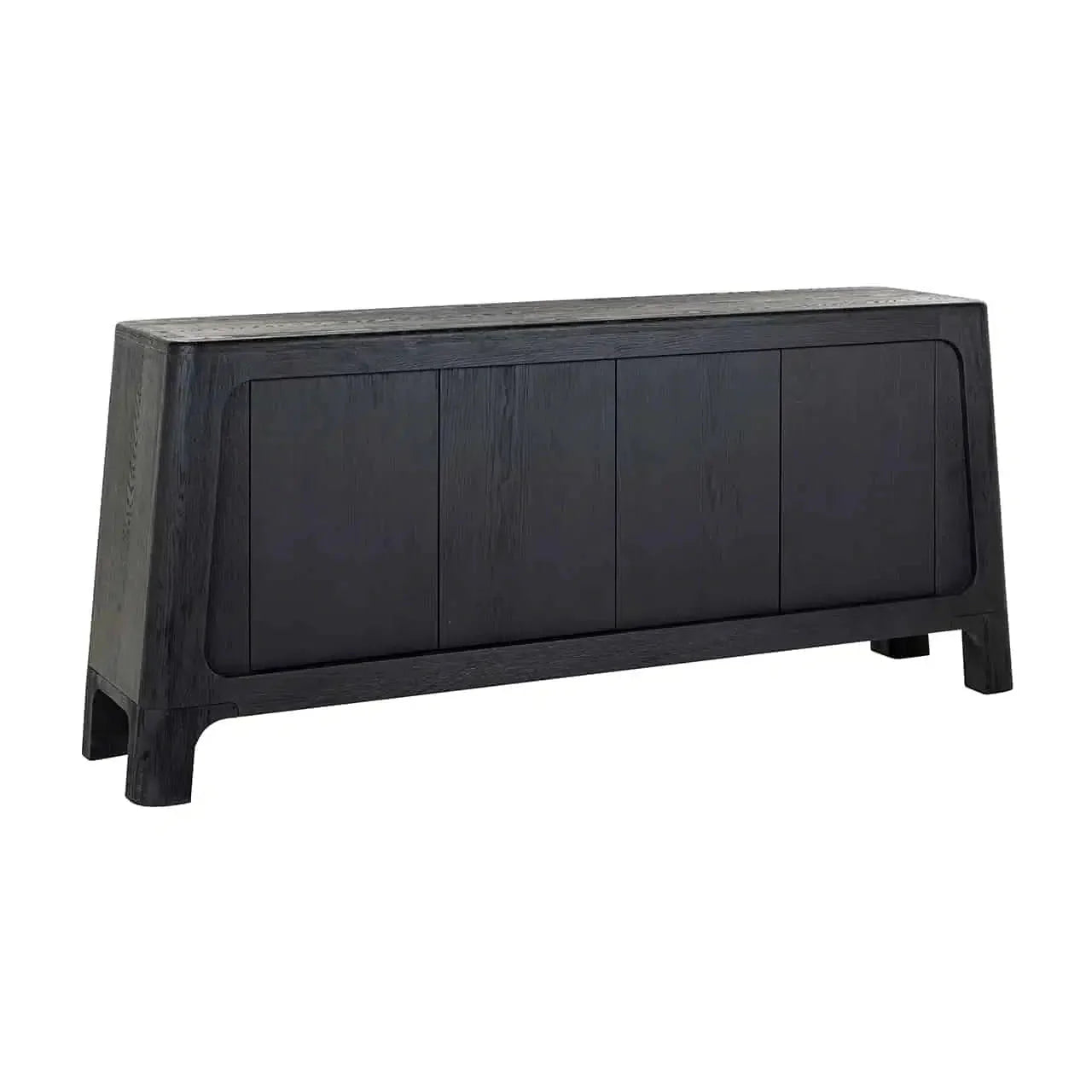 Richmond Interiors Sideboard Anrichte Sideboard Baccarat 4-türig (Dunkel coffee)-sideboard-Stil-Ambiente-8720621675204