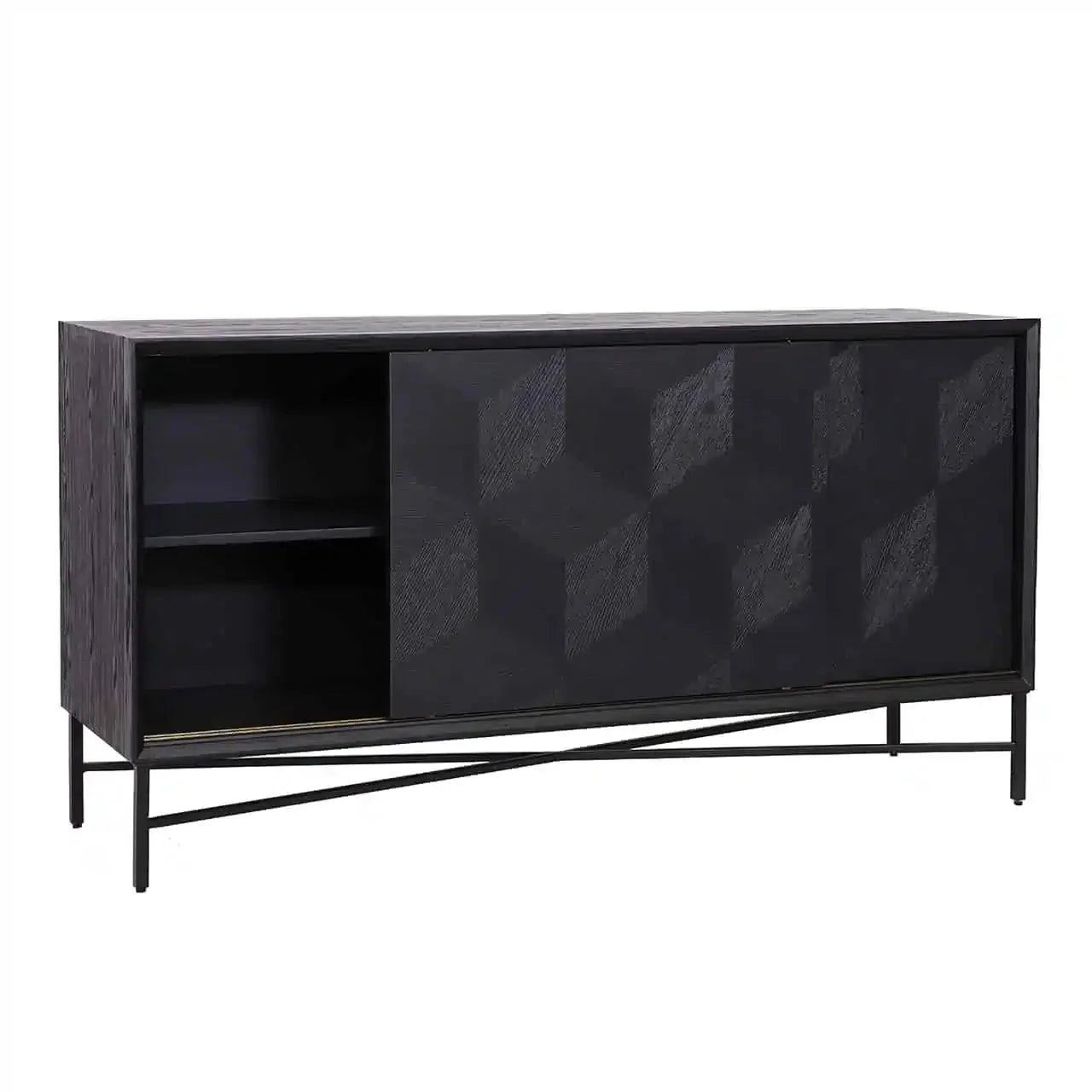 Richmond Interiors Sideboard Anrichte Blax 2-Türen-sideboard-Stil-Ambiente-8720621605430