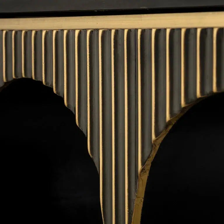 Richmond Interiors Sideboard Les Arcs (Brushed Gold)-8721009409978-www.Stil-Ambiente.de-8874