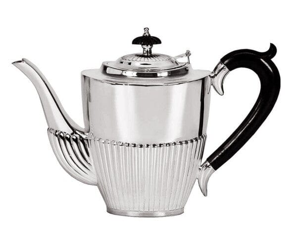 Edzard Kaffeekanne Queen Anne, Echtsilber 925/000 1,3 Liter-kaffekanne-Stil-Ambiente-9311