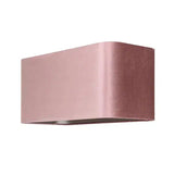 Richmond Interiors Old Rose Rectangle Lampshade (Pink)