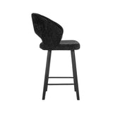 Richmond Interiors Barhocker Savoy black chenille-8720621680697-Stil-Ambiente-S4561