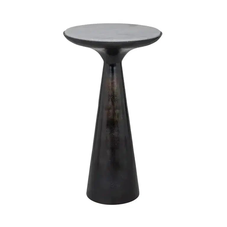 Richmond Interiors Beistelltisch Ethan 38Ø schwarz (Black)-8720621674580-Stil-Ambiente-825113