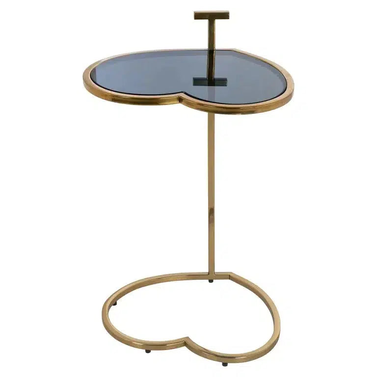 Richmond Interiors Beistelltisch Love herz (Brushed Gold)-8720621686996-Stil-Ambiente-825213