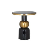 Richmond Interiors Beistelltisch Mose 51Ø (Black)-8720621679592-Stil-Ambiente-825173