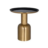 Richmond Interiors Beistelltisch Xara 50Ø (Brushed Gold)-8720621679615-Stil-Ambiente-825175