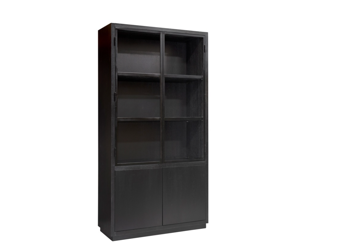 Richmond Interiors Buffetschrank Oakura 2-Türen-Stil-Ambiente-6512 BLACK