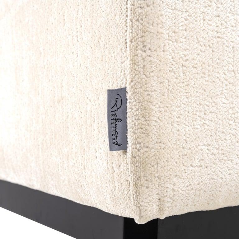 Richmond Interiors Couch Beaudy white chenille (FR-Bergen 900 white chenille)-8720621690542-Stil-Ambiente-S5141 FR WHITE CHENILLE