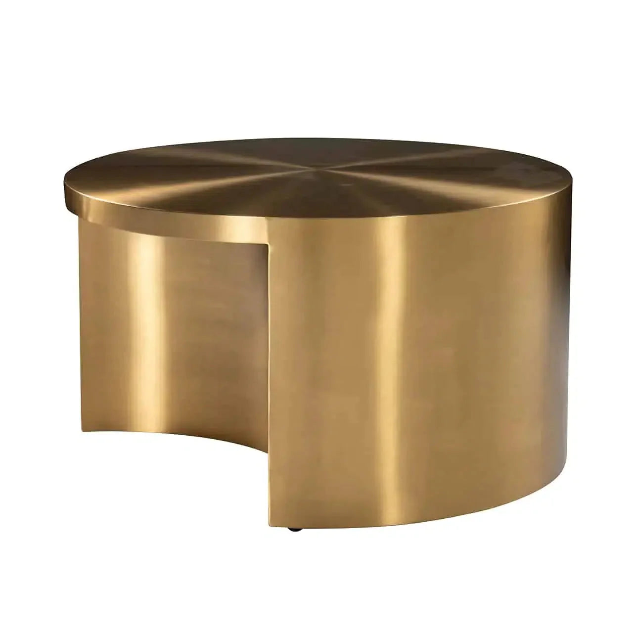 Richmond Interiors Couchtisch Big & Rich 2er-Set brushed gold (Brushed Gold)-couchtische-Stil-Ambiente