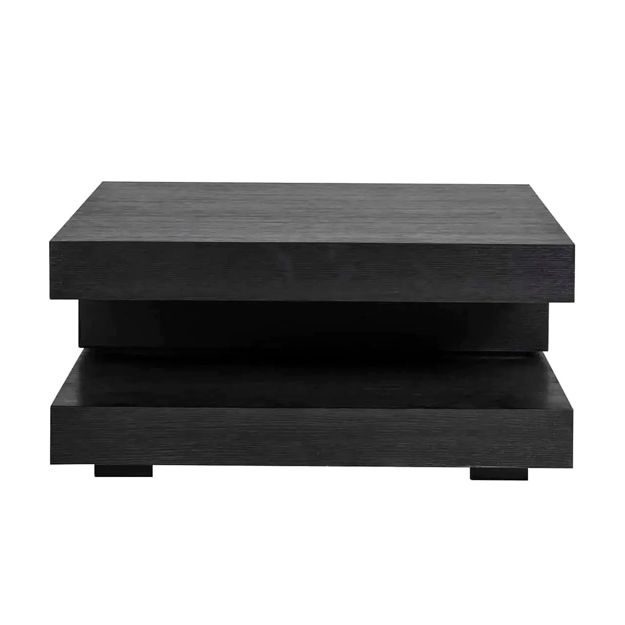 Richmond Interiors Couchtisch Couchtisch Oakura blok C schwarz-couchtische-Stil-Ambiente