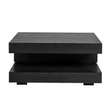 Richmond Interiors Couchtisch Couchtisch Oakura blok C schwarz-couchtische-Stil-Ambiente