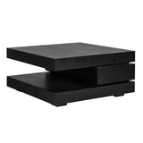 Richmond Interiors Couchtisch Couchtisch Oakura blok C schwarz-couchtische-Stil-Ambiente