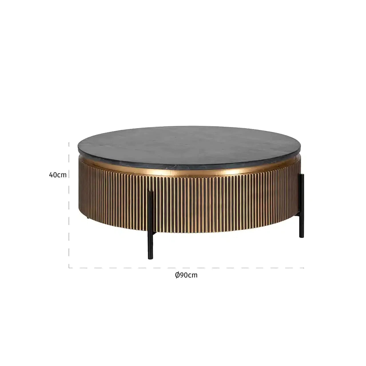 Richmond Interiors Couchtisch Ironville Coffee Table-couchtische-Stil-Ambiente-8720621605607