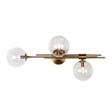 Richmond Interiors Deckenlampe Davine (Brushed Gold)-8720621616139-Stil-Ambiente-ML-0008