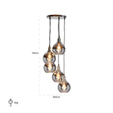 Richmond Interiors Design Hanging Lamp Camdon