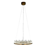 Richmond Interiors Design Hanging Lamp Ziggy Gold