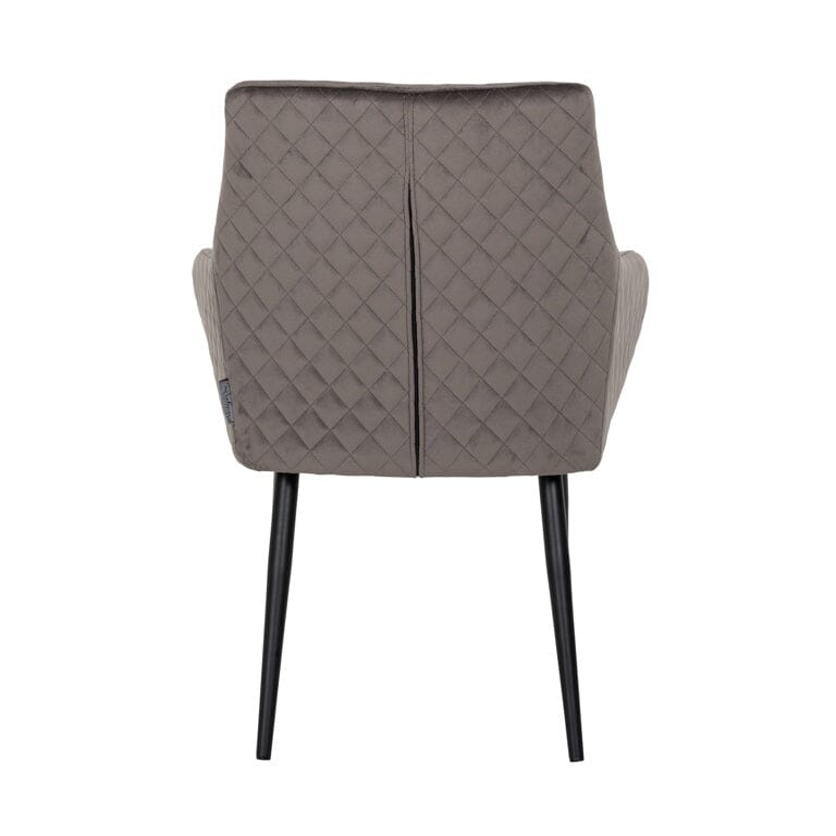 Richmond Interiors Dining Chair Esszimmerstuhl Samt Luxus-Esszimmerstuhl-Stil-Ambiente-