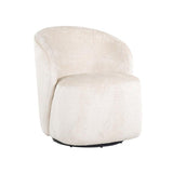 Richmond Interiors Drehsessel Sofia white chenille-8720621679981-Stil-Ambiente-S4556