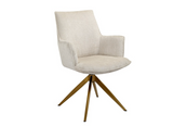 Richmond Interiors Drehstuhl Dakota beige Chenille-8721009402900-Stil-Ambiente-S4753 BEIGE CHENILLE