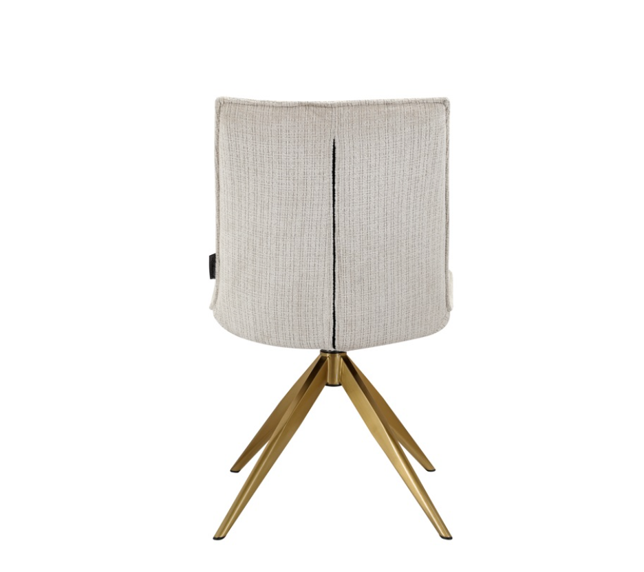 Richmond Interiors Drehstuhl Dakota beige Chenille-8721009402917-Stil-Ambiente-S4752 BEIGE CHENILLE