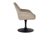 Richmond Interiors Drehstuhl Marlon taupe Chenille-8720621696674-Stil-Ambiente-S4728 TAUPE CHENILLE