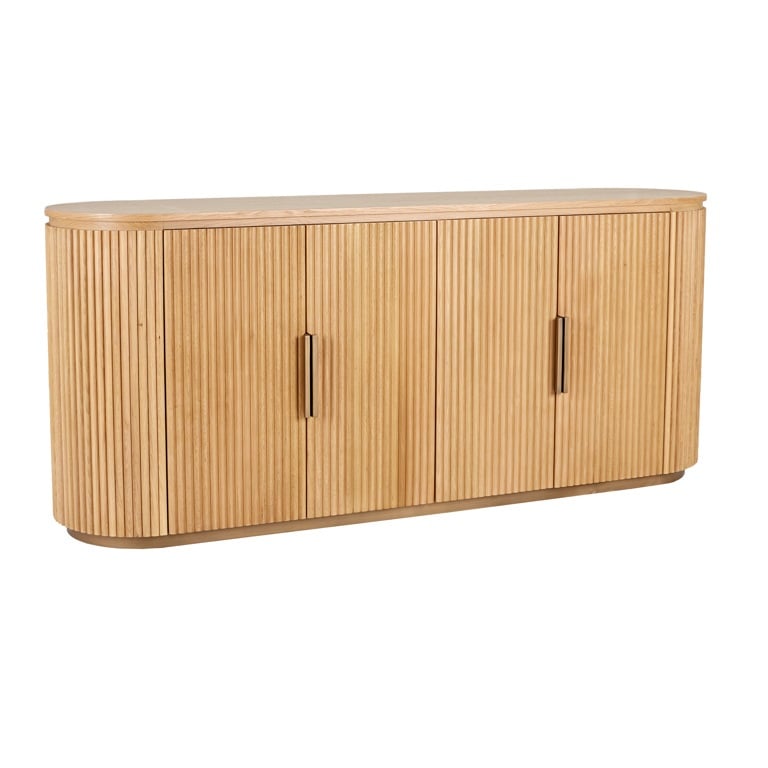 Richmond Interiors Dressoir Belfort 4-türig Anrichte (Natural oak)-8721009402078-Stil-Ambiente-7860