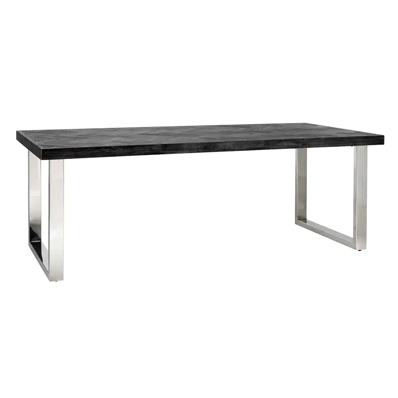 Richmond Interiors Esstisch Blackbone silver 220-Esstisch-Stil-Ambiente