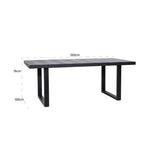 Richmond Interiors Esstisch Blax 200x100 (Black)-8720621605461-Stil-Ambiente-7548