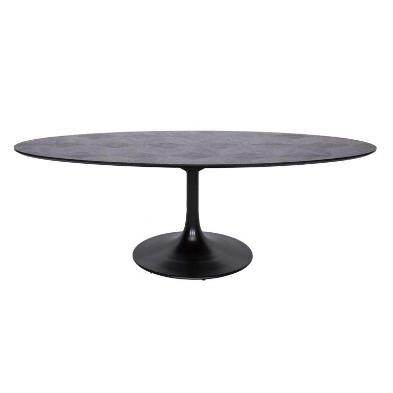 Richmond Interiors Esstisch Blax oval 250x120 (Black)-8720621605485-Stil-Ambiente-7550