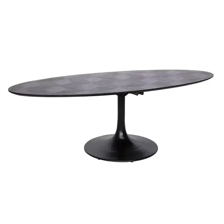 Richmond Interiors Esstisch Blax oval 250x120 (Black)-8720621605485-Stil-Ambiente-7550