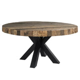 Richmond Interiors Esstisch Bodhi Tischbeine cross Bodhi Black only legs-Esstisch-Stil-Ambiente