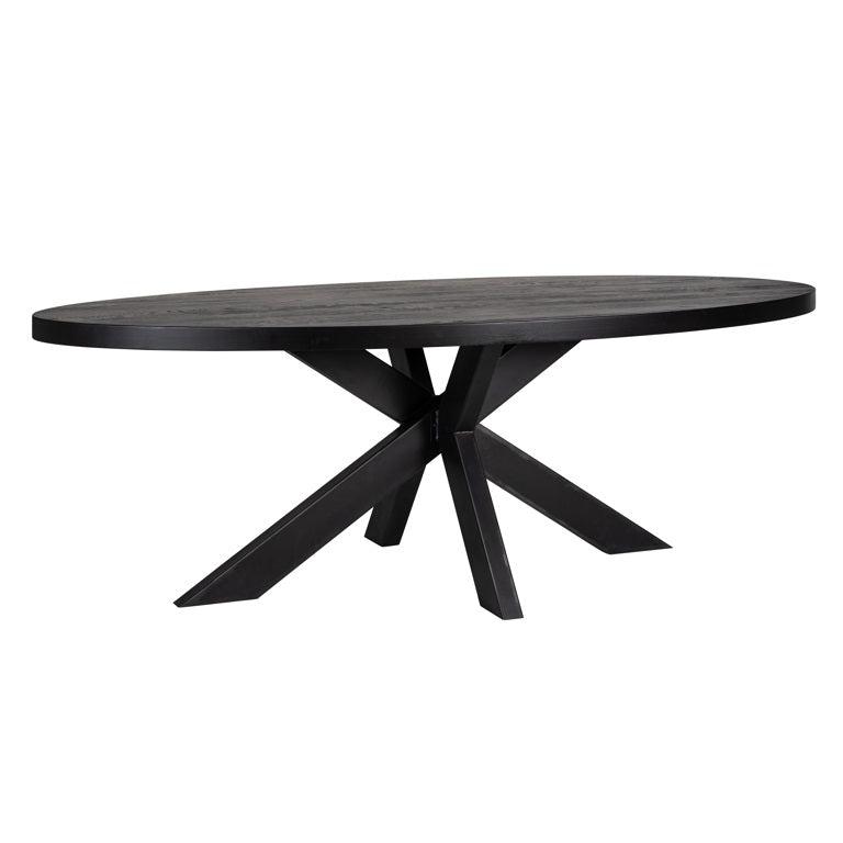 Richmond Interiors Esstisch Top Watson oval 300 (Black)-8720621602262-Stil-Ambiente-6045