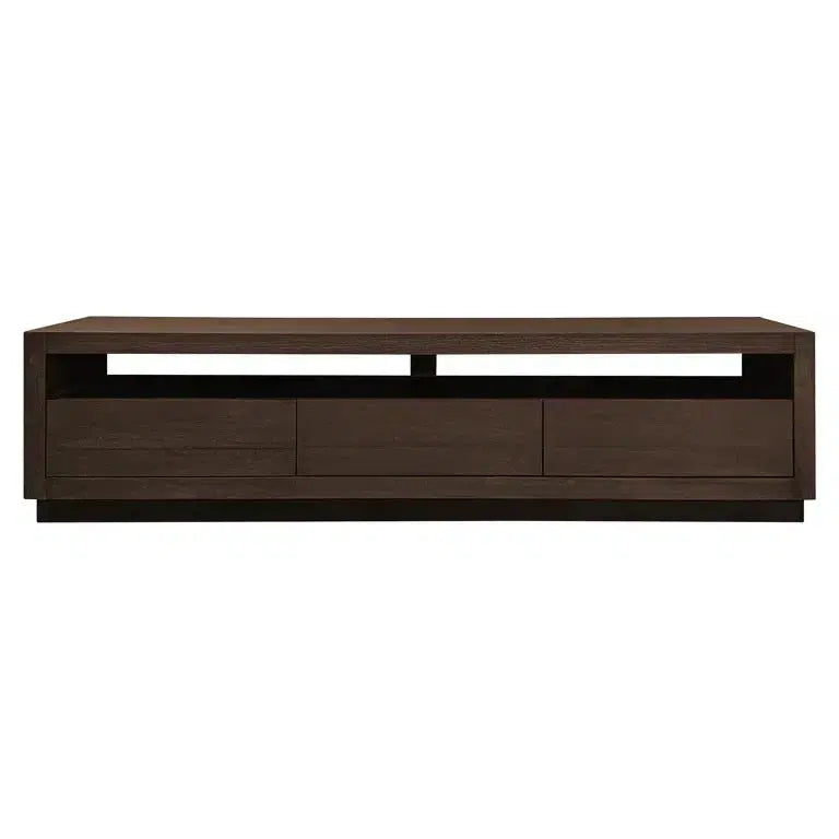 Richmond Interiors Fernsehkommode Oakura 3 Schubladen (Brown)-8720621692386-Stil-Ambiente-6503 BROWN