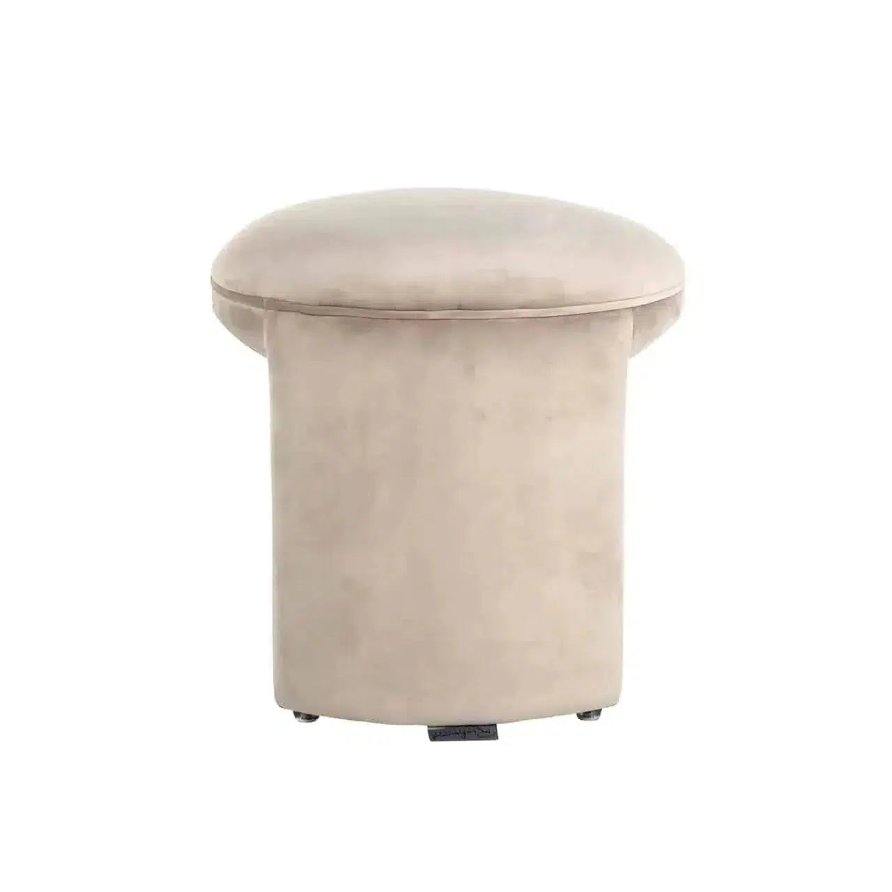 Richmond Interiors Hocker Fußhocker Fargo khaki Samt (Quartz Khaki 903)-hocker-Stil-Ambiente-8720621675365